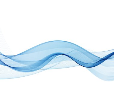 Vektör dalgalı soyut çizgiler arkaplanı.