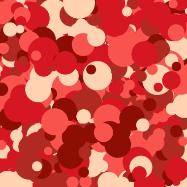 Kırmızı parlak şekillerin patlaması. tatil arkaplanı.