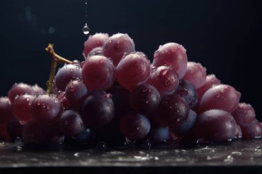 Üzüm, taze lezzetli meyve. Yüksek kaliteli fotoğraf.