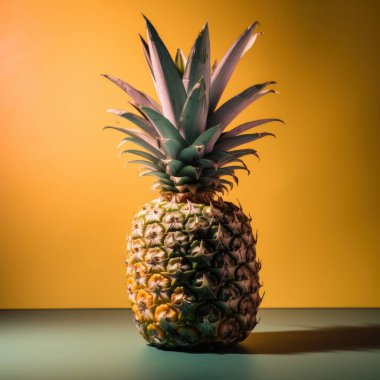 Ananas, taze lezzetli meyve. Yüksek kaliteli fotoğraf.