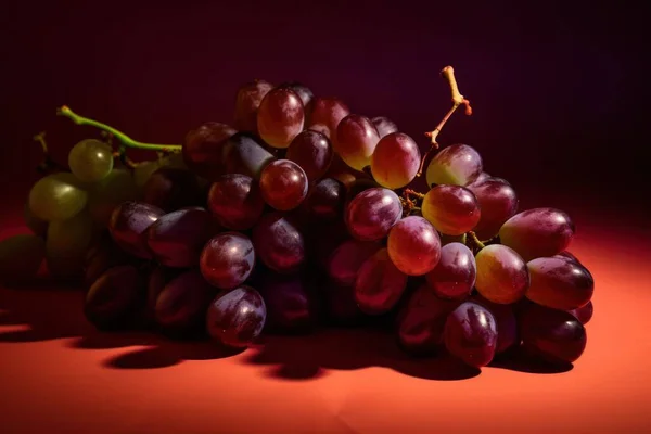 Виноград Свежие Вкусные Фрукты Качественное Фото — стоковое фото