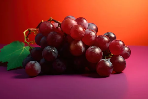 Uvas Fruta Fresca Sabrosa Foto Alta Calidad —  Fotos de Stock