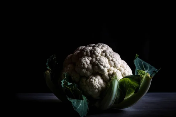Цветная Капуста Свежие Вкусные Овощи Свежие Ингредиенты Ингредиенты Приготовления Пищи — стоковое фото