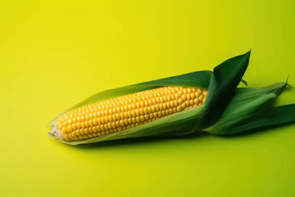 Kukurydza Cukrowa Świeże Smaczne Warzywa Świeże Składniki Składniki Gotowania Wysokiej — Zdjęcie stockowe