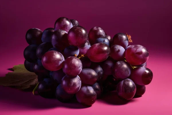 Uvas Fruta Fresca Sabrosa Foto Alta Calidad —  Fotos de Stock
