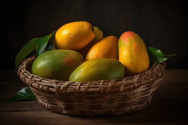 Mango Fruta Fresca Sabrosa Foto Alta Calidad —  Fotos de Stock