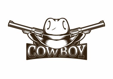 Kovboy tarzı logo tasarımı