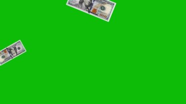 100 dolarlık banknotların arkaplanı