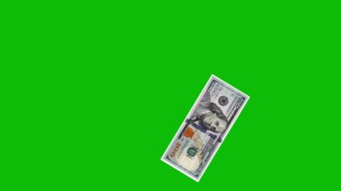 100 dolarlık banknotların arkaplanı