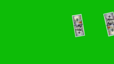 100 dolarlık banknotların arkaplanı