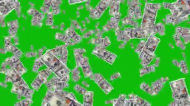 100 dolarlık banknotların arkaplanı