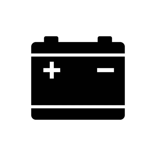 Pil Ikonu Vektör Illüstrasyon Logo Tasarımı — Stok Vektör