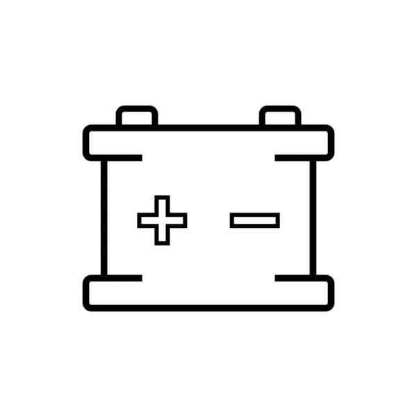 Battery Icon Vector Illustration Logo Design — Archivo Imágenes Vectoriales