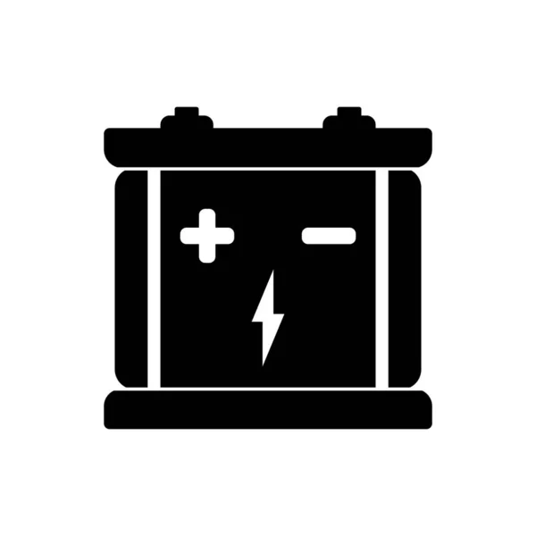 Battery Icon Vector Illustration Logo Design — 图库矢量图片