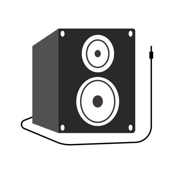 Sprecher Symbol Vektor Illustration Logo Design — Stockvektor