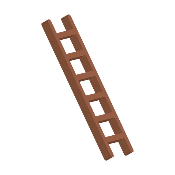 Дизайн Логотипа Векторной Иллюстрации Лестницы — стоковый вектор