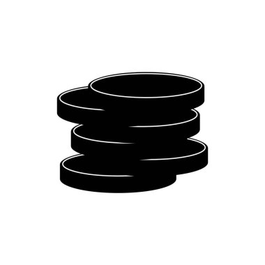 coin icon vector illustration logo design