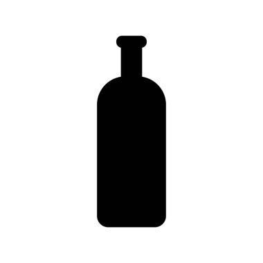 şişe simgesi vektör illüstrasyon logo tasarımı