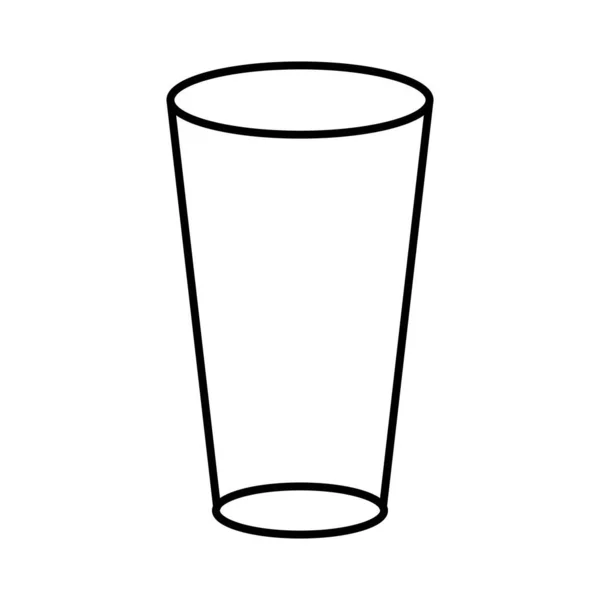 Кружка Чашка Иконка Векторной Иллюстрации Дизайн Логотипа — стоковый вектор