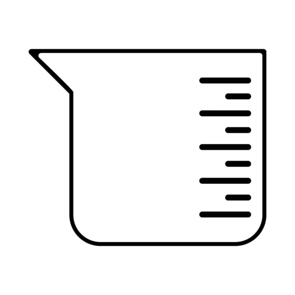 Chemische Flasche Symbol Vektor Illustration Logo Design — Stockvektor