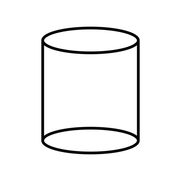 Geometria Ikona Wektor Ilustracja Projekt Logo — Wektor stockowy