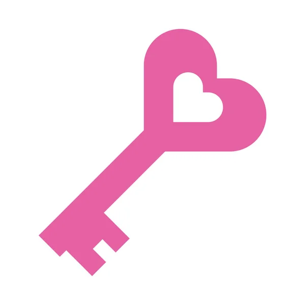 Sevgililer Günü Simgesi Aşk Ikonu Vektör Illüstrasyon Logo Tasarımı — Stok Vektör