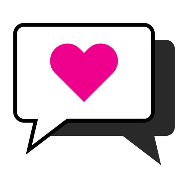 Icono San Valentín Amor Icono Vector Ilustración Logo Diseño — Vector de stock