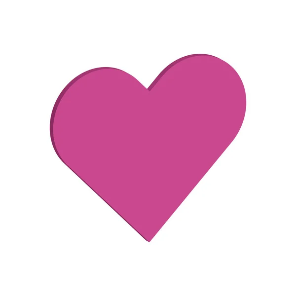 バレンタインアイコンと愛のアイコンベクトルイラストロゴデザイン — ストックベクタ