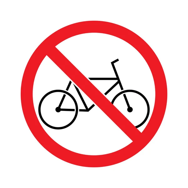 Icono Bicicleta Vector Ilustración Logo Diseño — Archivo Imágenes Vectoriales