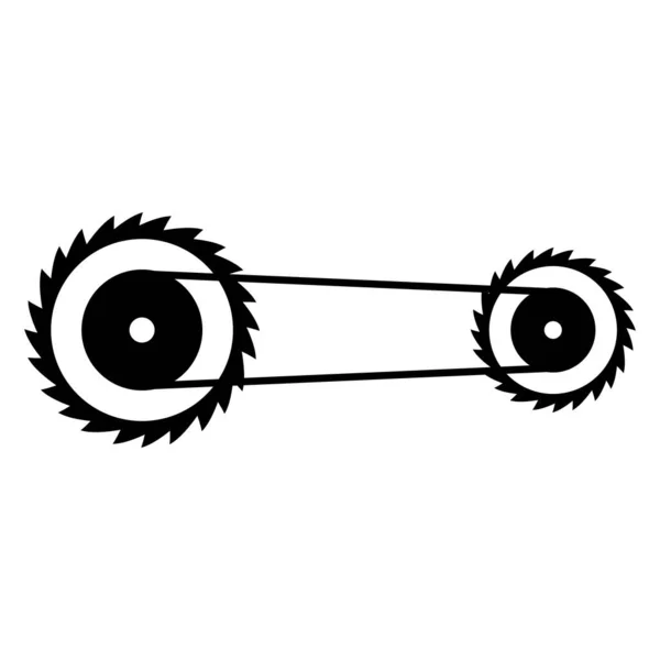 Εργαλείο Εικονίδιο Διάνυσμα Εικονογράφηση Λογότυπο Σχεδιασμός — Διανυσματικό Αρχείο