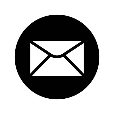 posta simgesi vektör illüstrasyon logo tasarımı