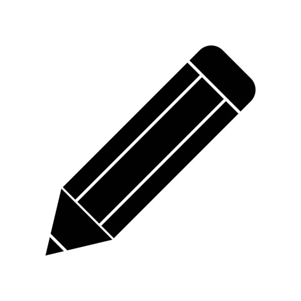 Penna Ikon Vektor Illustration Logotyp Design — Stock vektor