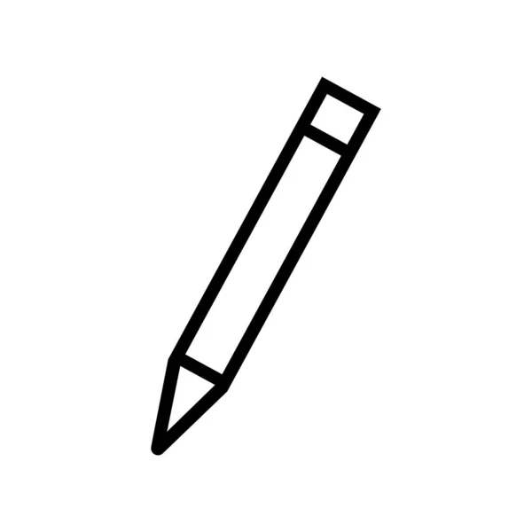 Stift Symbol Vektor Illustration Logo Design — Stockvektor