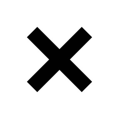 Simge vektör şablonu çizim logosunu sil