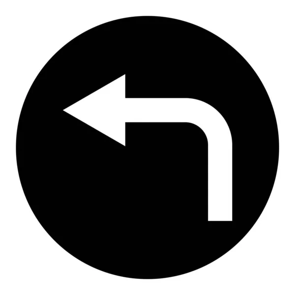 Riktningar Eller Navigeringsikon Vektor Mall Illustration Logotyp Design — Stock vektor