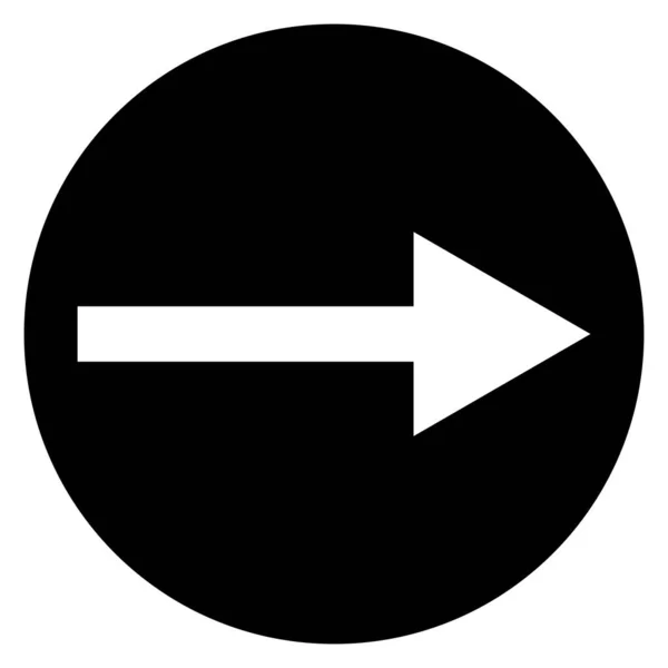 Directions Navigation Icon Vector Template Illustration Logo Design — Stock Vector