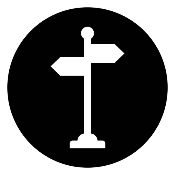 Напрямки Або Значок Навігації Векторні Шаблони Ілюстрації Логотипу — стоковий вектор