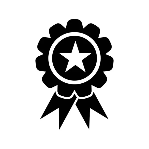 Медальний Значок Векторна Ілюстрація Шаблонний Дизайн Логотипу — стоковий вектор