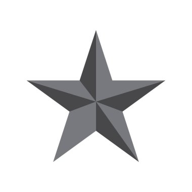 yıldız simgesi vektör şablonu çizim logosu tasarımı