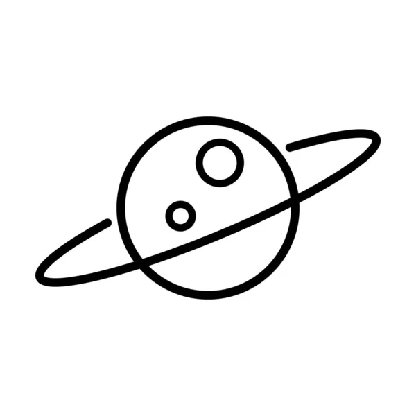Σχέδιο Λογότυπου Εικονογράφησης Διανύσματος Εικονιδίου Πλανητών — Διανυσματικό Αρχείο