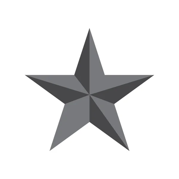 Star Icon Vector Template Illustration Logo Design — Stock Vector