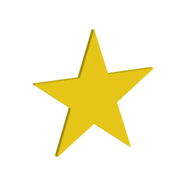Stjärna Ikon Vektor Mall Illustration Logotyp Design — Stock vektor