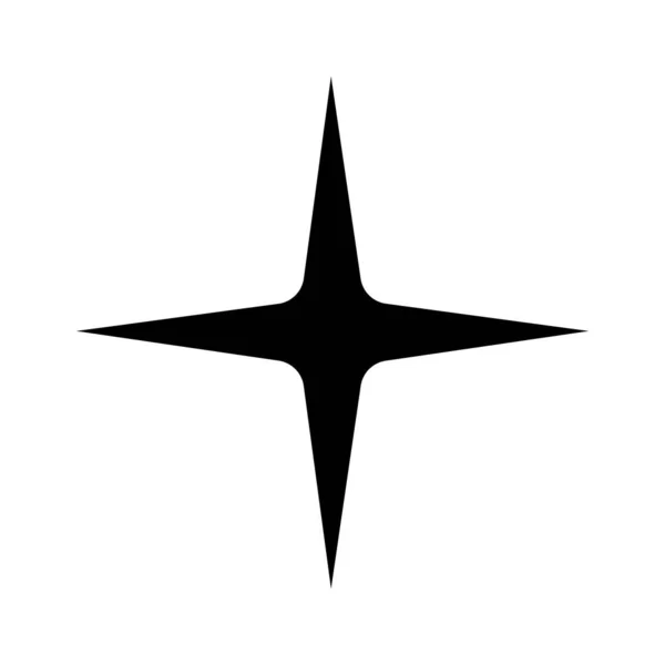 Дизайн Логотипа Векторного Шаблона Звезды — стоковый вектор