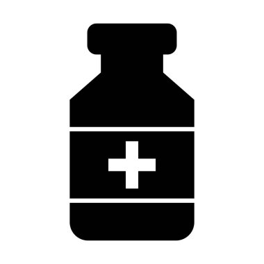 ilaç kutusu simgesi vektör şablonu çizim logosu tasarımı