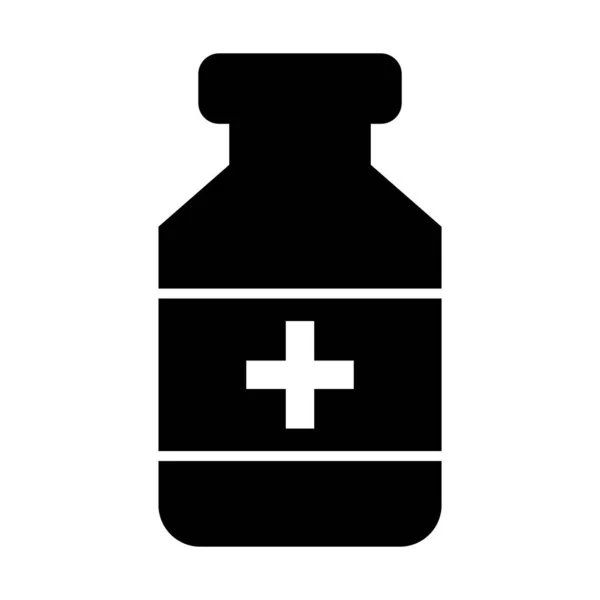 Medicína Kontejner Ikona Vektor Šablona Ilustrace Logo Design — Stockový vektor