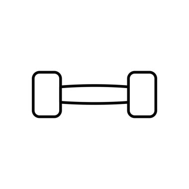 fitness ekipmanı simgesi vektör şablonu logo tasarımı