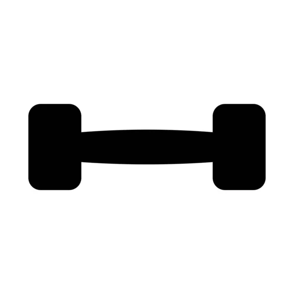 Icona Dell Attrezzatura Fitness Modello Vettoriale Illustrazione Logo Design — Vettoriale Stock