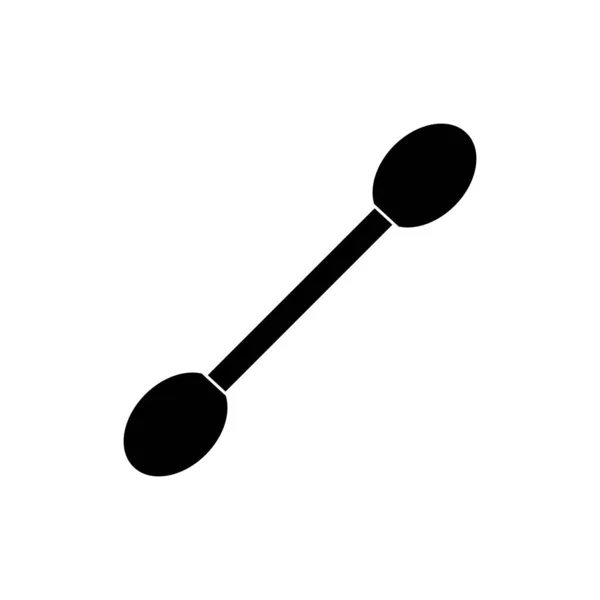 Icono Del Limpiador Oídos Plantilla Vectorial Diseño Logotipo Ilustración — Vector de stock