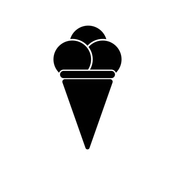 冰淇淋图标矢量模板图标图标设计 — 图库矢量图片