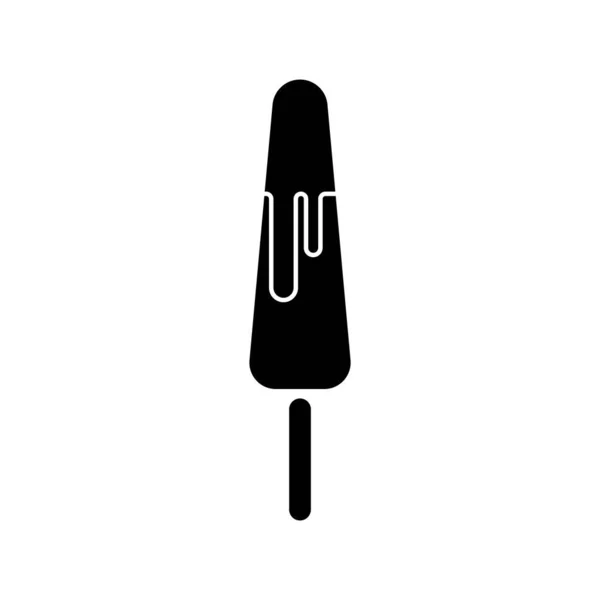 アイスクリームアイコンベクトルイラストロゴデザイン — ストックベクタ
